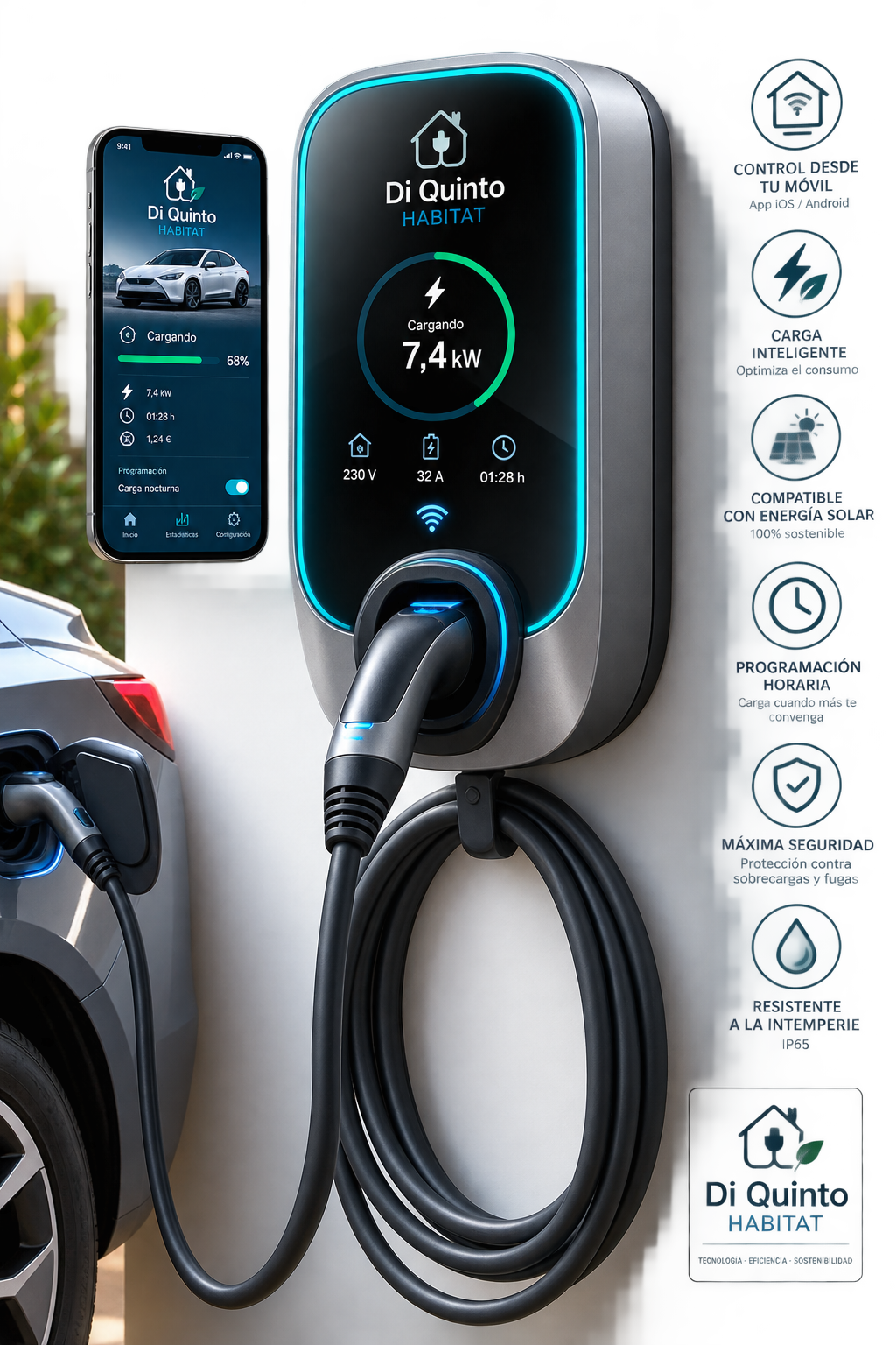 Cargador Coche Eléctrico